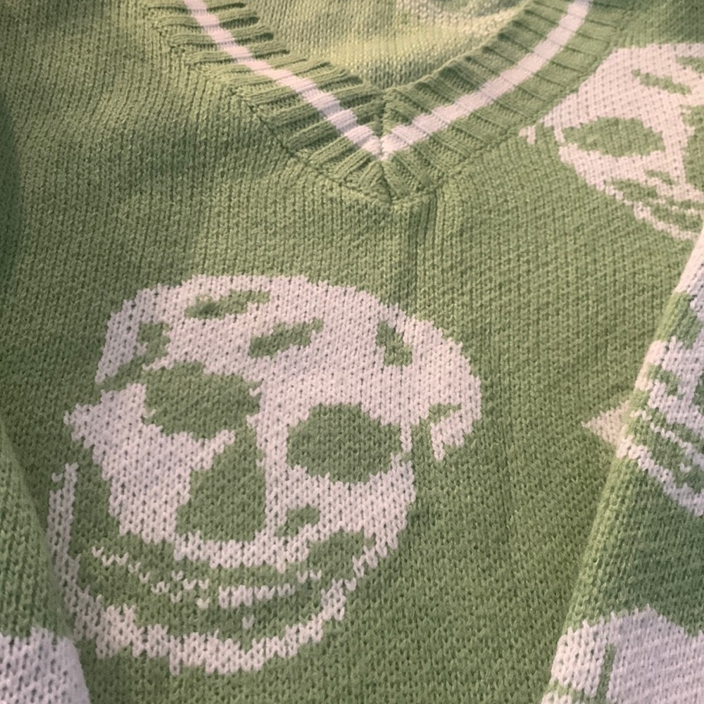 Shein Skull Sweater